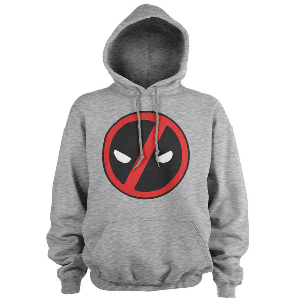 Marvel Marvel Deadpool Hoodie Icon Grey | Attitude Europe Deadpool hoodie | Etsy